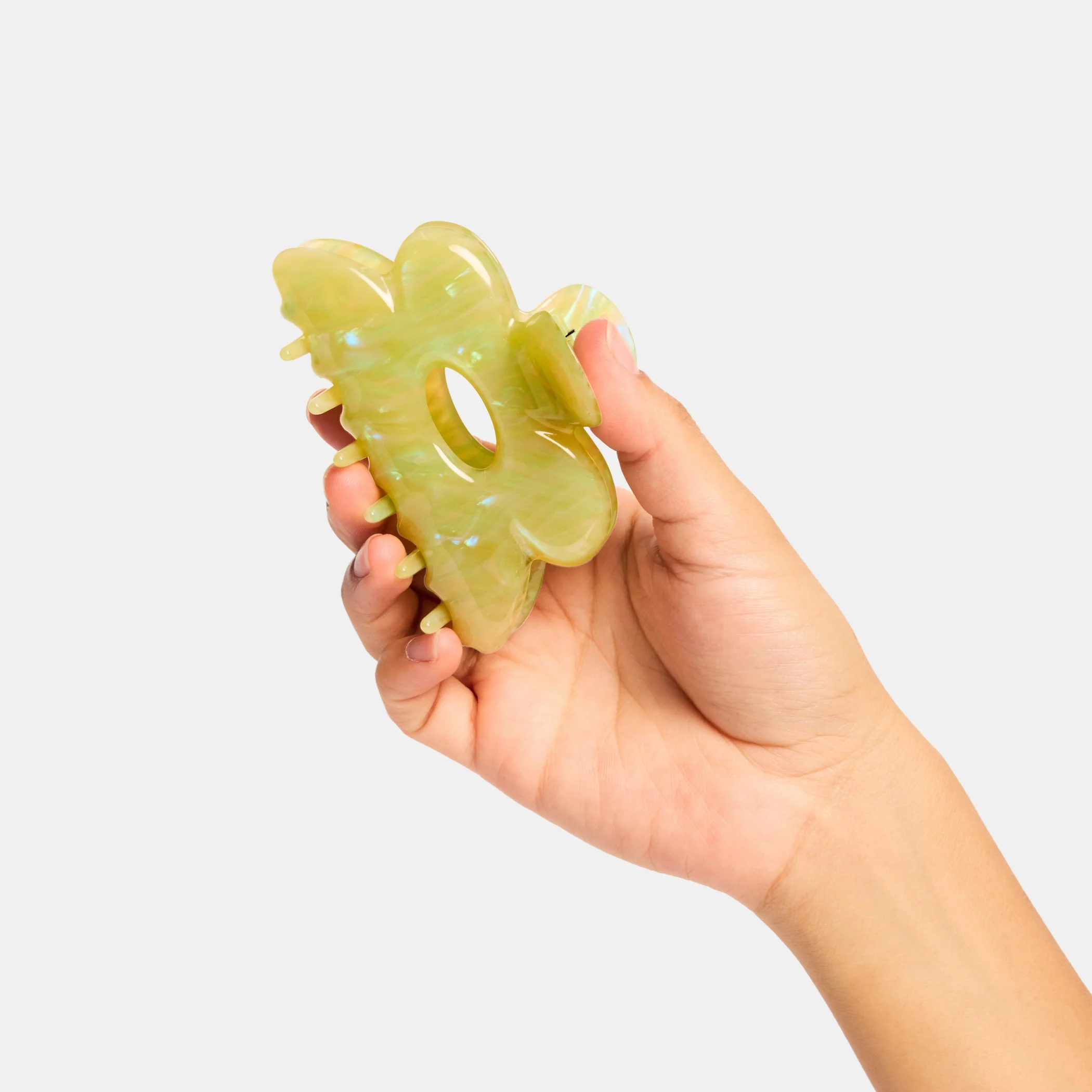 Flower Claw in Jade Swirl - Image 5