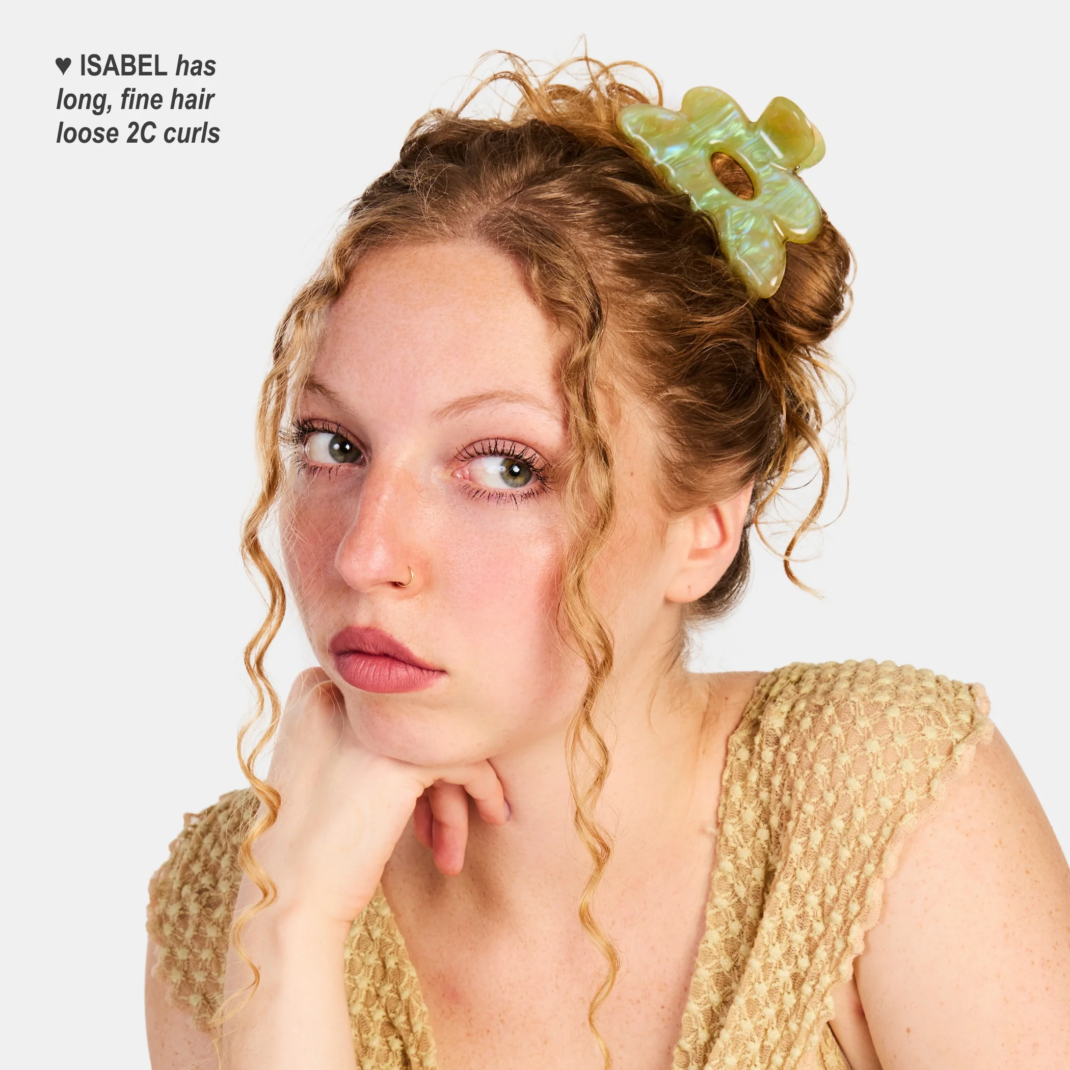 Flower Claw in Jade Swirl - Image 6